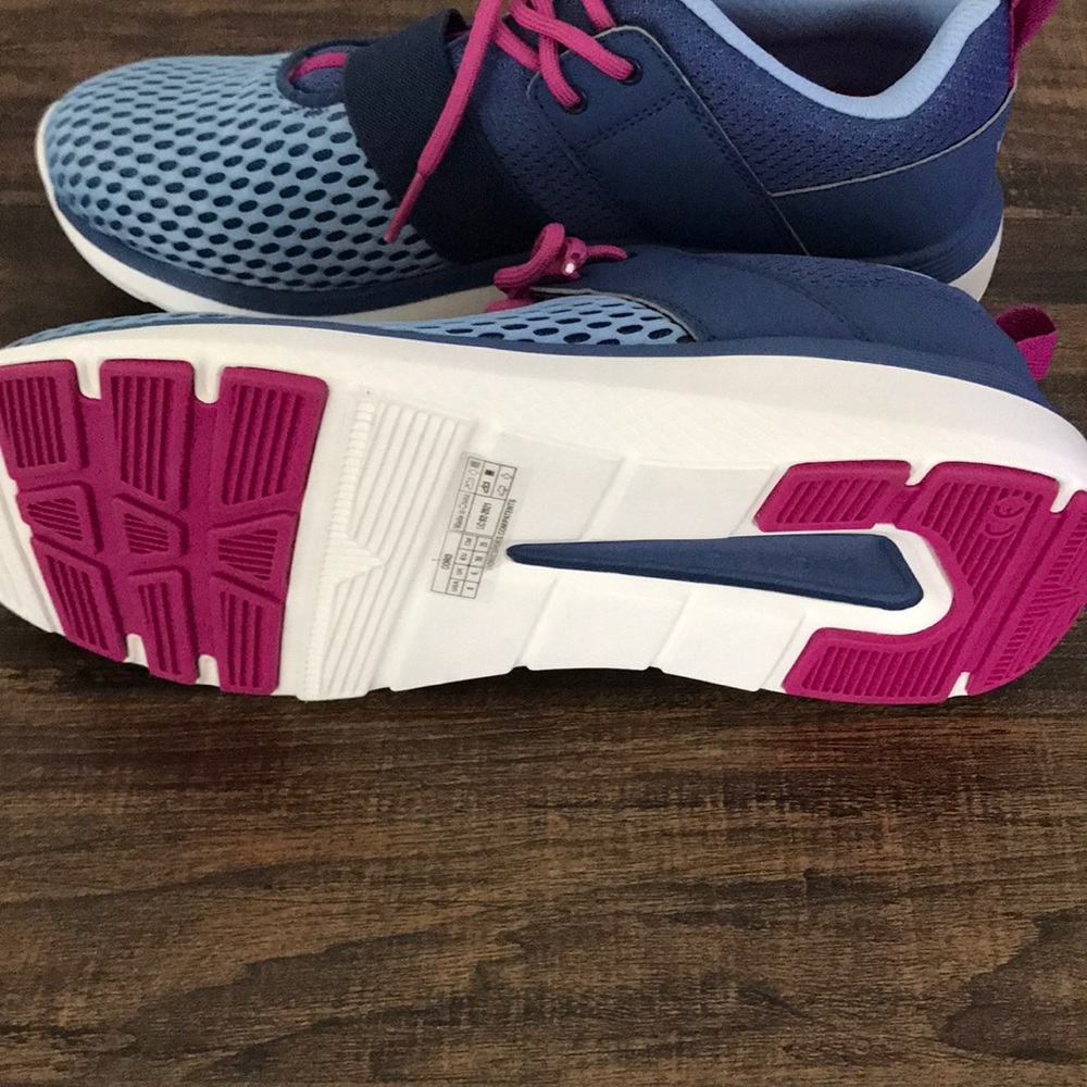 Vionic Mesh Lace-Up Athletic Sneakers - Coro - indigo a395066 - Picture 5 of 6